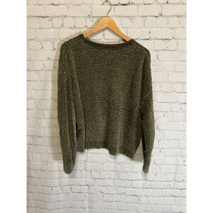 Express Chenille Knit Oversized Sweater Baggy Women Medium